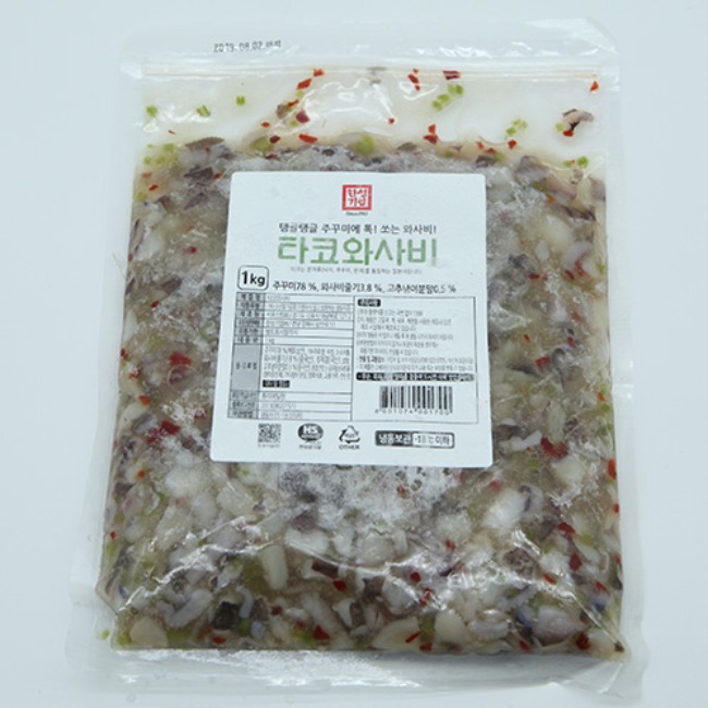 한성 냉동 타코와사비 1kg